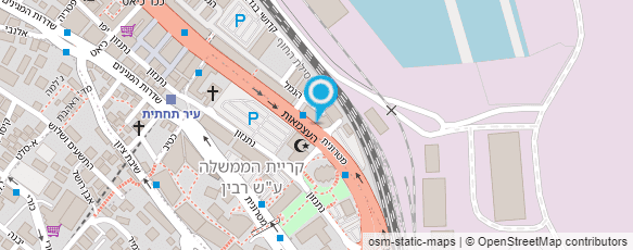 מפת הגעה אל מנסרי הבטון בישראל