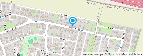 מפת הגעה אל א.גלעד עבודות עץ