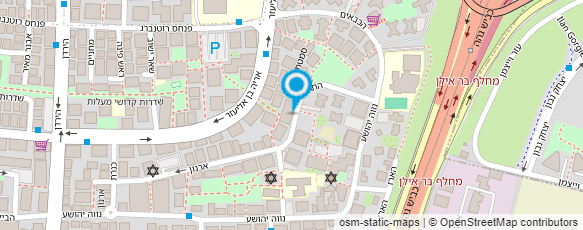 מפת הגעה אל ד"ר קונפינו יצחק