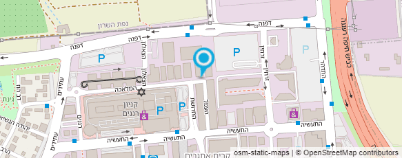 מפת הגעה אל מוטי מנחם מעצב שיער