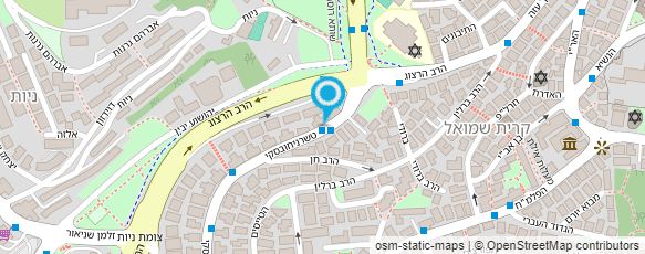 מפת הגעה אל עו"ד אורנשטיין שגיא