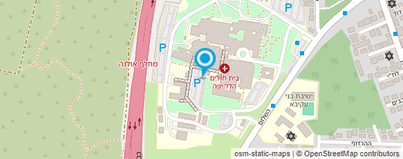 מפת הגעה אל ד"ר פרג'י גבריאל