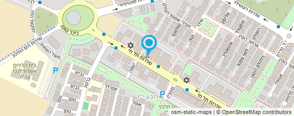 מפת הגעה אל מ.ש דודי שמש וחשמל