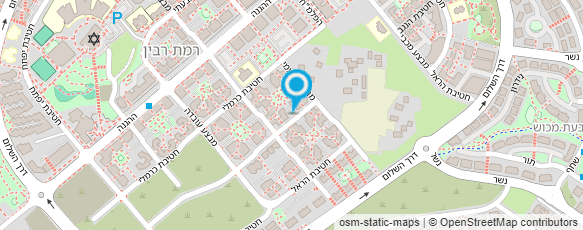 מפת הגעה אל המרכז להטסה וירטואלית