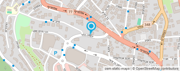 מפת הגעה אל מוסך זעפרני