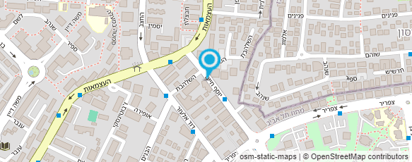 מפת הגעה אל אלון כהן עיצוב שיער