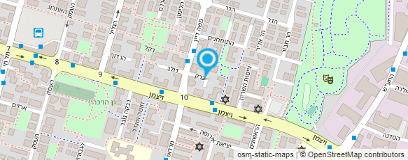 מפת הגעה אל עולם גני הילדים