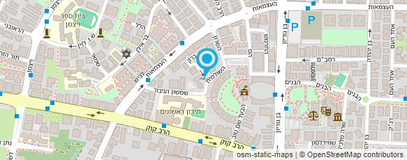 מפת הגעה אל אורה מניקור פדיקור