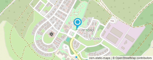 מפת הגעה אל מסגרייה בקיבוץ