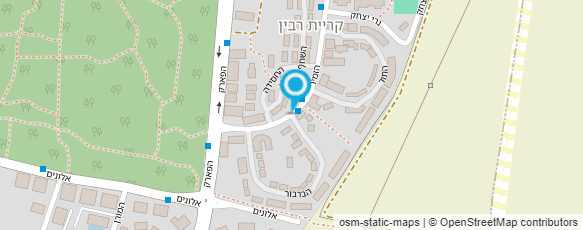 מפת הגעה אל פיצה בריבוע