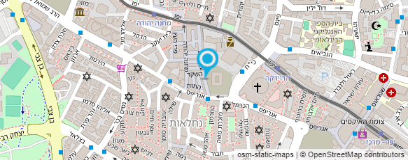 מפת הגעה אל בוטיק סנטרל בע"מ