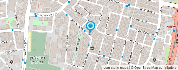 מפת הגעה אל הרב יצחק זילבר