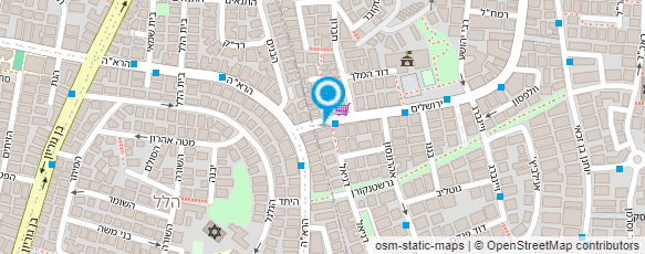 מפת הגעה אל צ'יינג  ירושלים