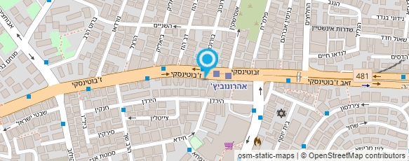 מפת הגעה אל צוות 3 כח אדם מיון והשמה