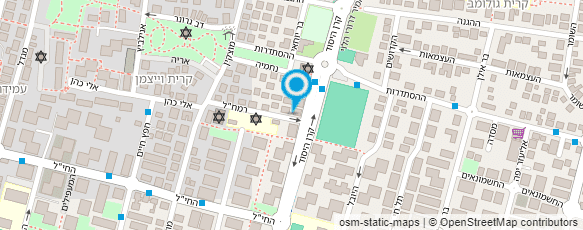 מפת הגעה אל ש.ל הברקות - נקיון וצבע