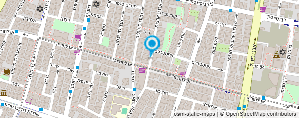 מפת הגעה אל עו"ד לייבה רוני