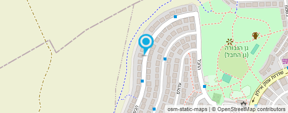 מפת הגעה אל המרכז לתרפיה מוכוונת התמקדות