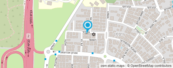 מפת הגעה אל טופז דרזנר - דיאטנית קלינית וספורט