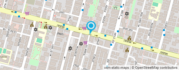 מפת הגעה אל חביב מרפאת שיניים