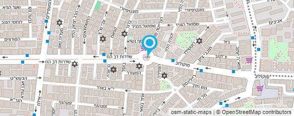 מפת הגעה אל G&S השכרת מכוניות יוקרה