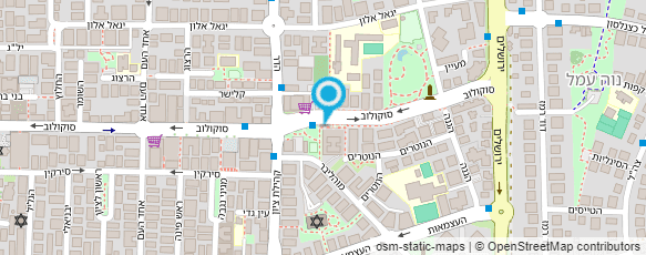 מפת הגעה אל S & R שחר ורותי גואטה