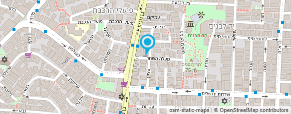 מפת הגעה אל מירב קאופמן