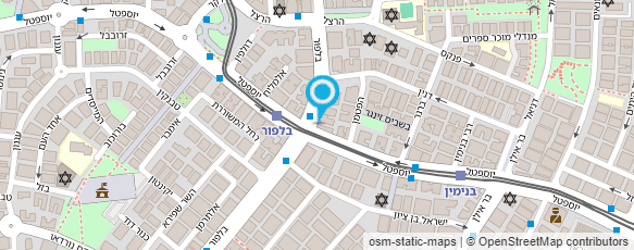 מפת הגעה אל מינימרקט רוזה