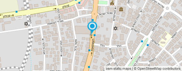 מפת הגעה אל מאפיית ברכת משה