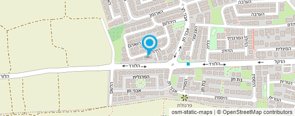 מפת הגעה אל ג'ימיקפה בוטיק GimiCafe