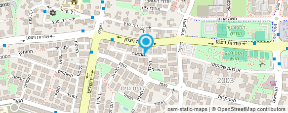 מפת הגעה אל eva kool - אווה קול ישראל