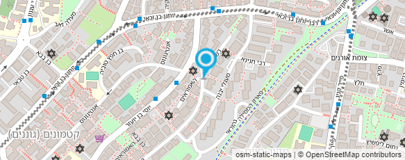 מפת הגעה אל יונה פוגל קוסמטיקאית פרא-רפואית