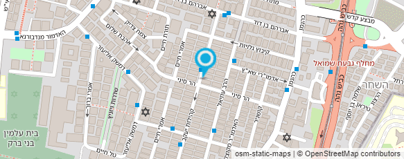 מפת הגעה אל CE  ZARI בגדים לאישה החרדית