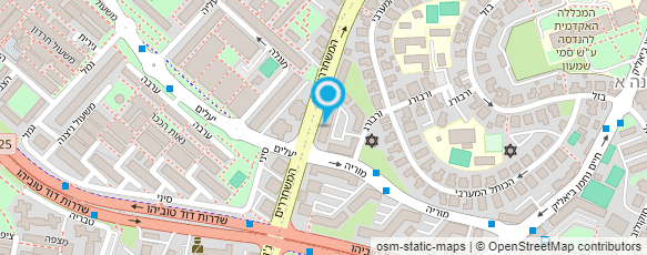 מפת הגעה אל גלידה מזמרת