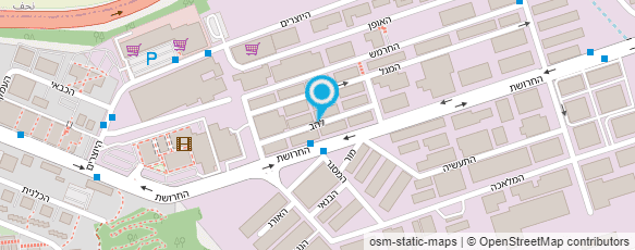 מפת הגעה אל אורינגל מעבדת אלקטרוניקה