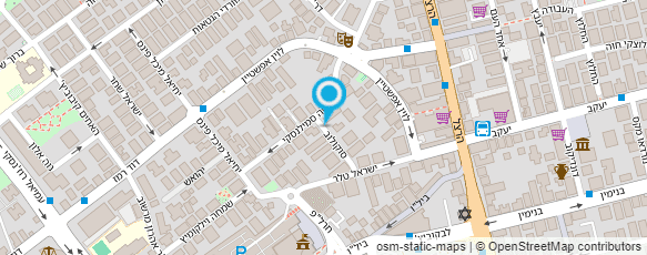 מפת הגעה אל עו"ד ביסטריצקי מיכה