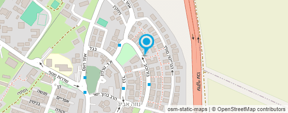 מפת הגעה אל א.ר בשן שיפוצים