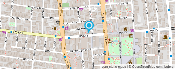 מפת הגעה אל לין עיצובים