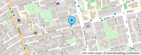 מפת הגעה אל אודלי'ה עיצובים ואירועים