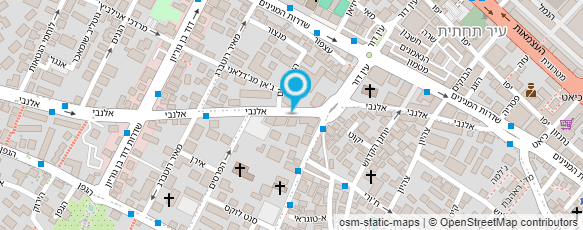 מפת הגעה אל קיוסק מפגש האחווה