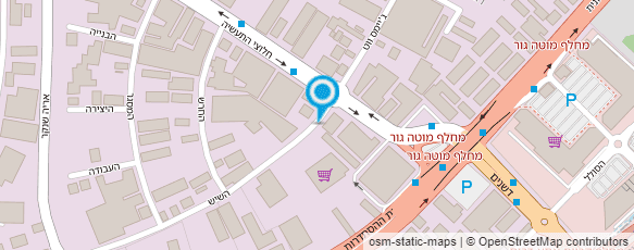 מפת הגעה אל מתכות הישאם בע"מ