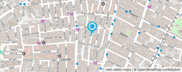 מפת הגעה אל MY social - מעיין יחבס