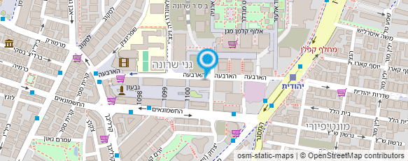 מפת הגעה אל עו"ד דיין דרור