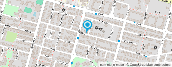 מפת הגעה אל מכולת בוסי