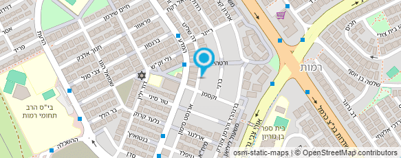 מפת הגעה אל הפיצוציה של שלומי