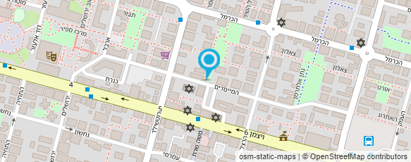 מפת הגעה אל ד"ר איזבלה ציקינובסקי