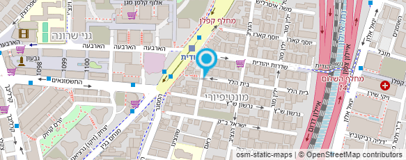 מפת הגעה אל אירית כוכבי אדריכלים בע"מ