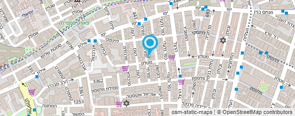 מפת הגעה אל ניסים ברגיג הלבשה תחתונה