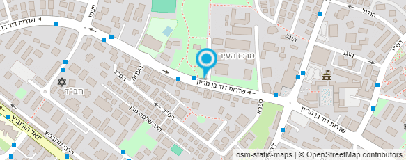 מפת הגעה אל אסף עטיה מעצב שיער