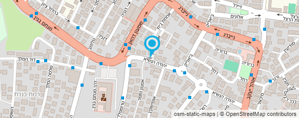 מפת הגעה אל הפיצוציה של מאור