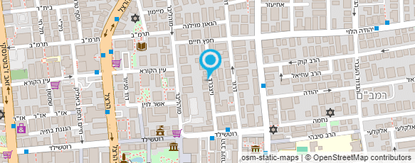 מפת הגעה אל OOLIK אוליק